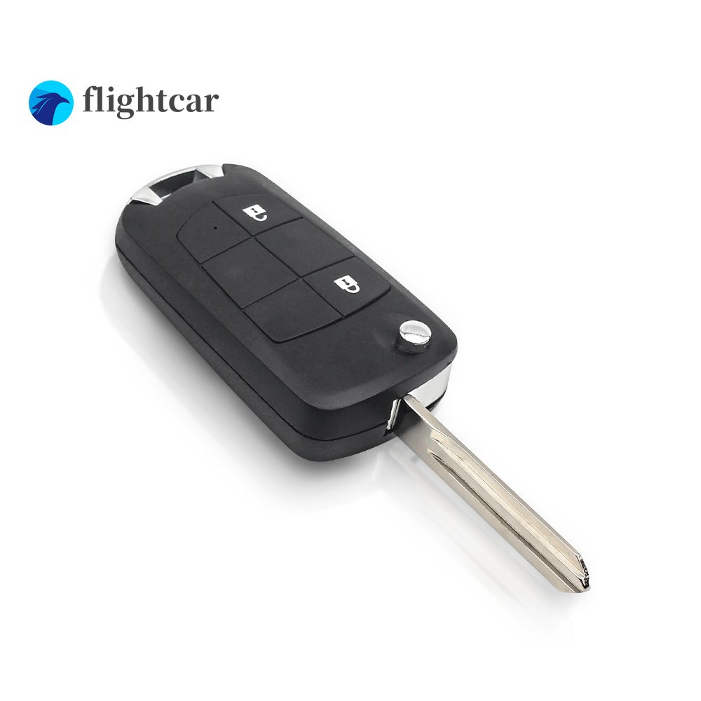 Vỏ Chìa Khóa Điều Khiển Từ Xa 2 / 3 / 4 Nút Gấp Gọn Cho Nissan Sunny Sentra Versa Tiida NSN14