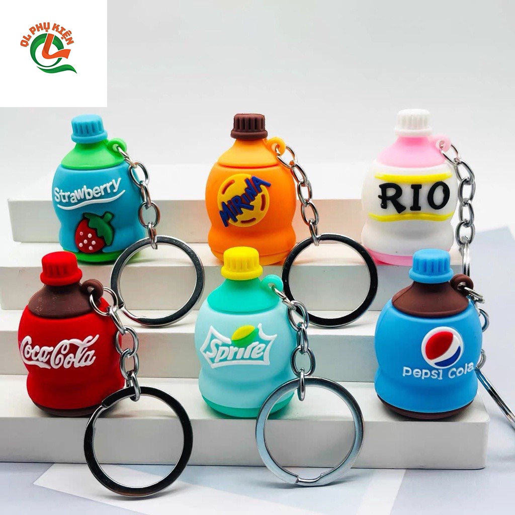 Móc khoá Coca pepsi các loại dễ thương HOT TREND