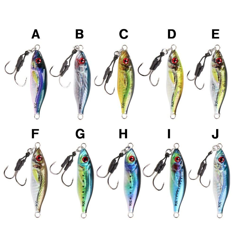 Mồi Câu Cá Giả Bằng Kim Loại 24 30G 59MM Nhiều Màu Sắc Bắt Mắt