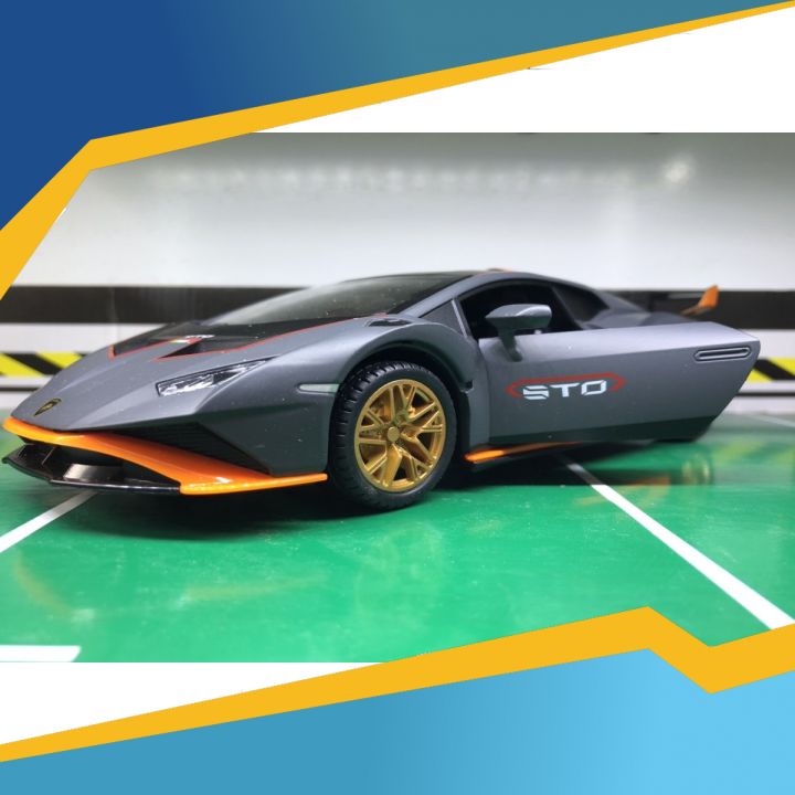 Mô hình xe Lamboghini Huracan STO tỉ lệ (1:24)