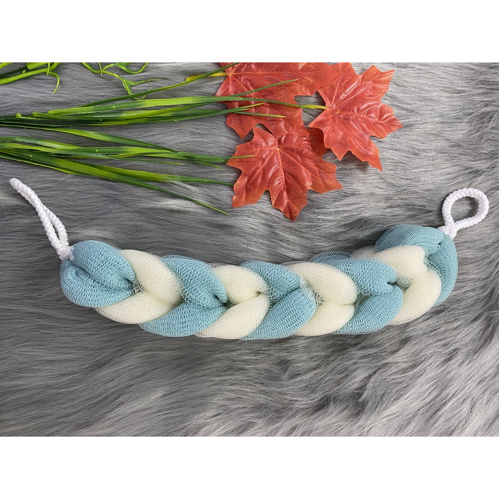 Bông Tắm Lưới Dài 9 Nút Siêu Mịn, Siêu Tạo Bọt, Loại Bỏ Tế Bào Chết - Iketokyo