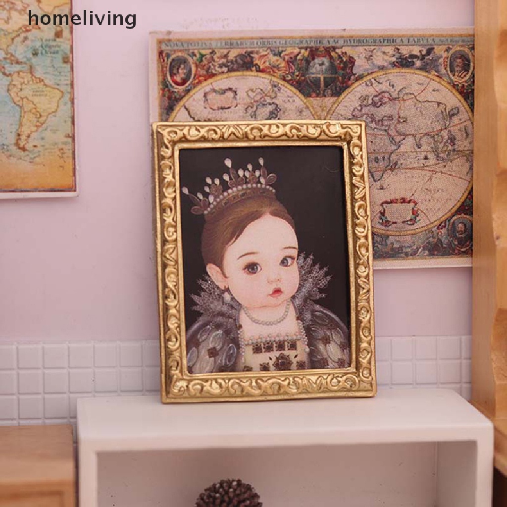 Mô Hình Khung Ảnh Mini 1: 12 Ob11 Tự Trang Trí Nhà Búp Bê