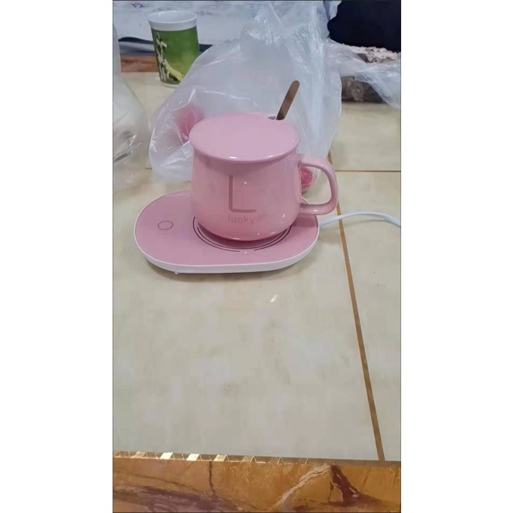 Đế Hâm Nóng LucKy nhiều màu, hâm nóng trà, cafe, hâm sữa