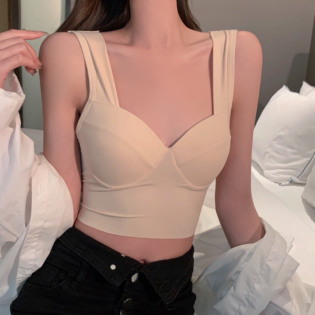 Áo Bra Su Đúc Cúp Ngag Cao Cấp Siêu Sexy, Bralete 2 Dây Bản To Nâng Vòng 1 Siêu Co Dãn, Khoét Sâu Hottrend 2022 - 2208