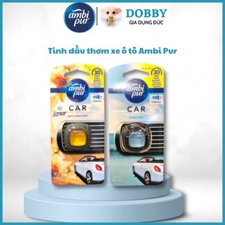 Tinh dầu thơm treo ô tô Ambi Pur 7ml làm thơm, khử mùi - Dobby