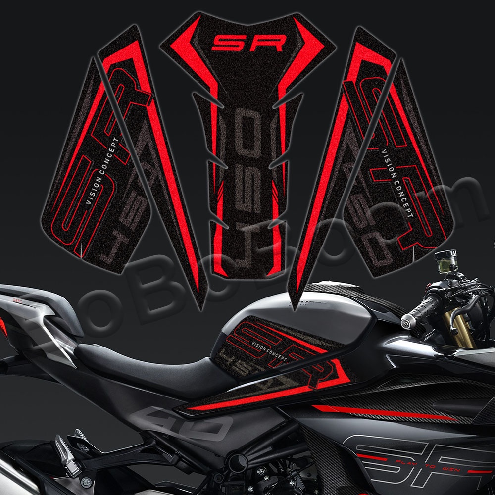 Cho CFMOTO 450SR cfmoto 450sr 2022 3M Xe Máy Bình Nhiên Liệu Miếng Dán Miếng Dán Mờ Nắp Khí Bảo Vệ D