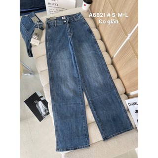 Quần jeans ống rộng - a6821