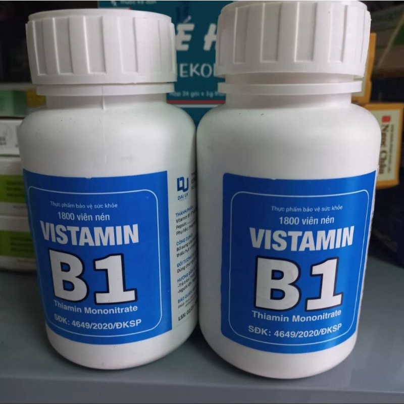 VISTAMIN B1 lọ 1800 viên ,bổ sung vitamin nhóm B cho cơ thể