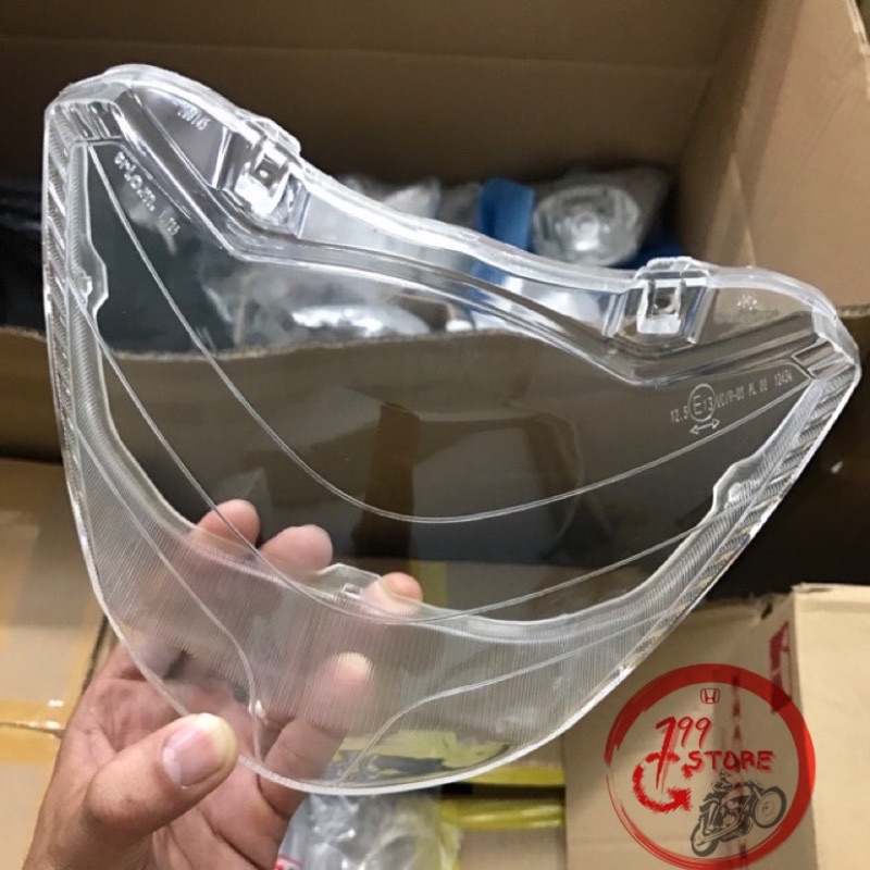 Kính kiếng  pha đèn trước Honda Sh Ý 2k10 2009 2010 2011