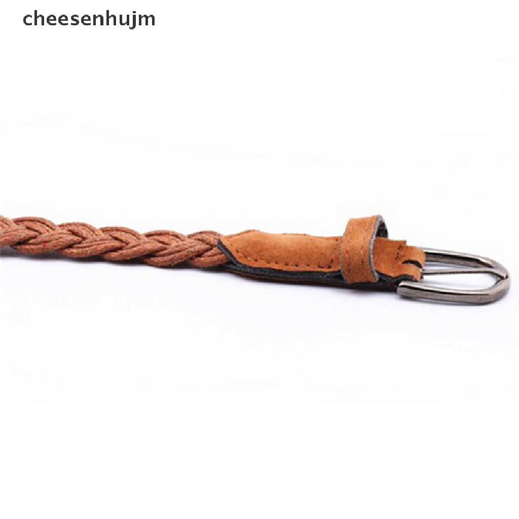 Thắt Lưng Dây Bện Co Giãn Bản Rộng Thời Trang Cho Nữ