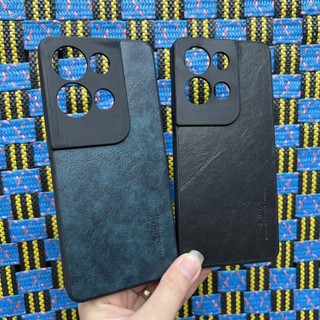 Ốp lưng Oppo Reno 8 Pro 5G viền dẻo lưng kiểu da sang trọng bảo vệ camera