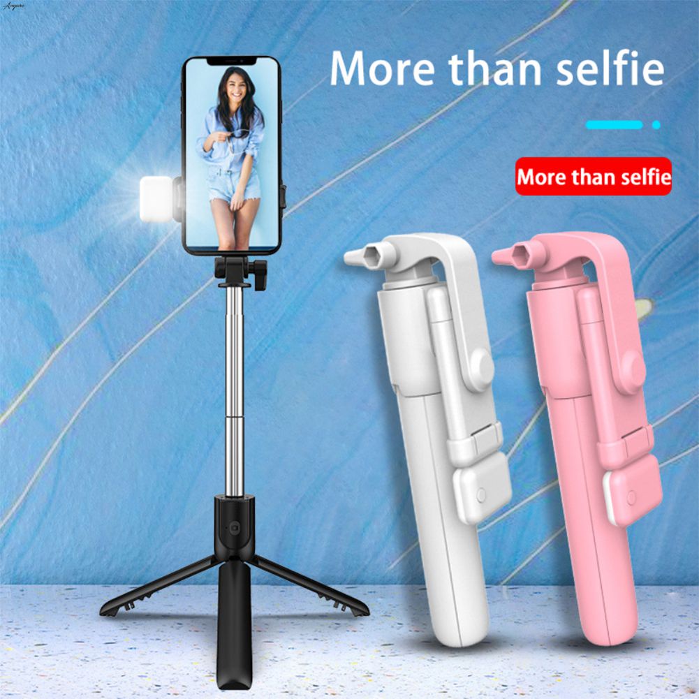 R1/R1S Không Dây Gậy Selfie Bluetooth Có Thể Gập Lại Chân Máy Mini Có Thể Mở Rộng Bộ Gậy Chụp Ảnh Monopod Có Điều Khiển Từ Xa-Ampere