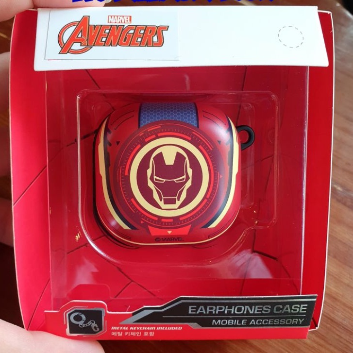 Ốp case cho Galaxy Buds2 Pro / Buds Pro / Buds 2 / Buds Live - Marvel Series - Tặng kèm móc khóa - Made in Korea