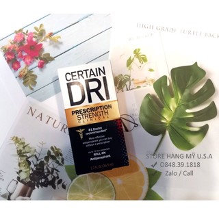 Lăn Nách Ngăn Mồ Hôi Nách 72h- Certain Dri Mỹ