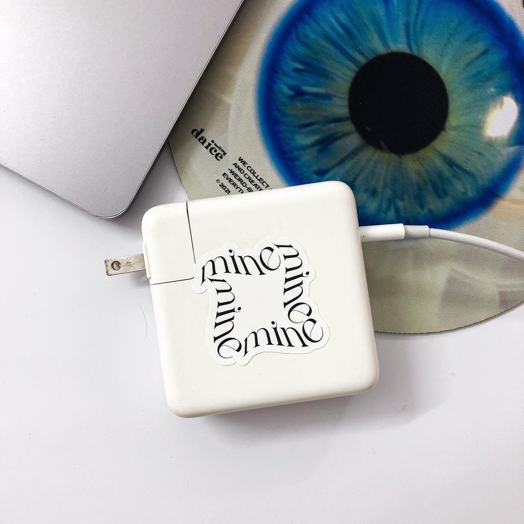 Daice || 𝗺𝗶𝗻𝗲 sticker pack  - bộ 9 sticker/nhãn dán/decal chống nước trang trí