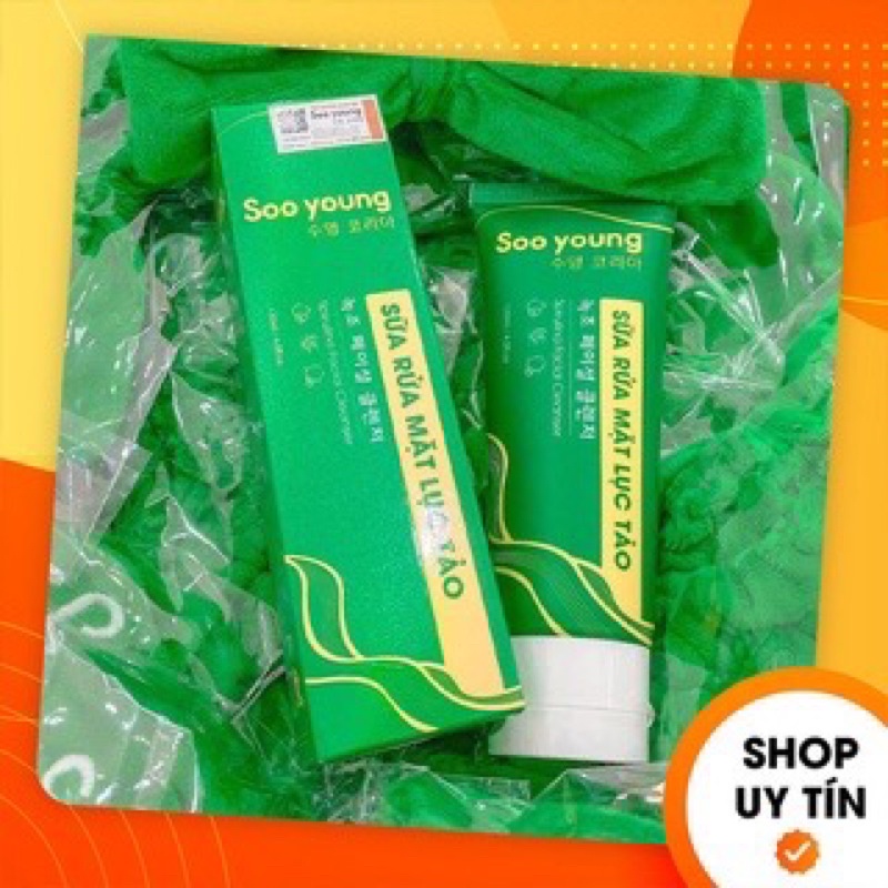 Sữa rữa mặt lục tảo Soo young ( Chính Hãng )