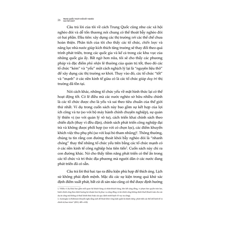 Sách - Trung Quốc thoát khỏi bẫy nghèo như thế nào ?
