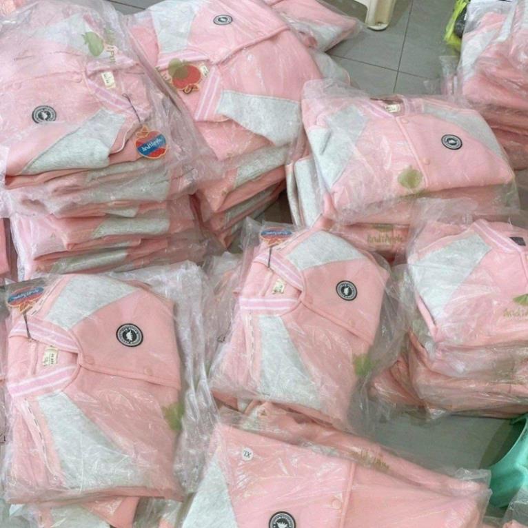 ÁO KHOÁC BOMBER MÀU HỒNG CHO BÉ GÁI - SIZE NHỠ