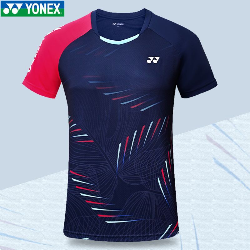 Áo Thun Thể Thao Cầu Lông YONEX Tay Ngắn Cổ Tròn Nhanh Khô Thời Trang 2022 Cho Nam Và Nữ