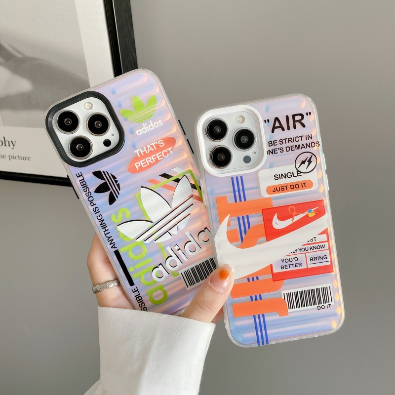 Ốp Điện Thoại Chống Sốc In Logo Thương Hiệu Thể Thao Cho iPhone 14 13 12 11 Pro Max XS XR X
