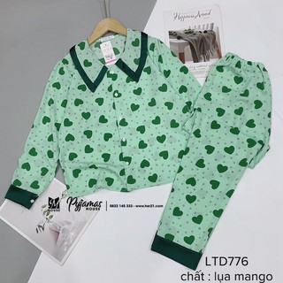 PIJAMA HOUSE - BỘ LỤA DÀI TAY luala