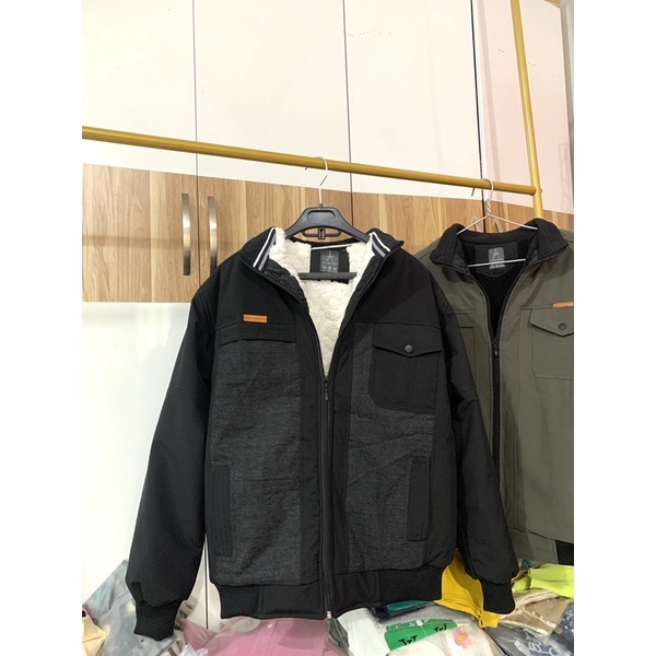 Áo khoác tặng ông, tặng bố lót lông nặng 1kg