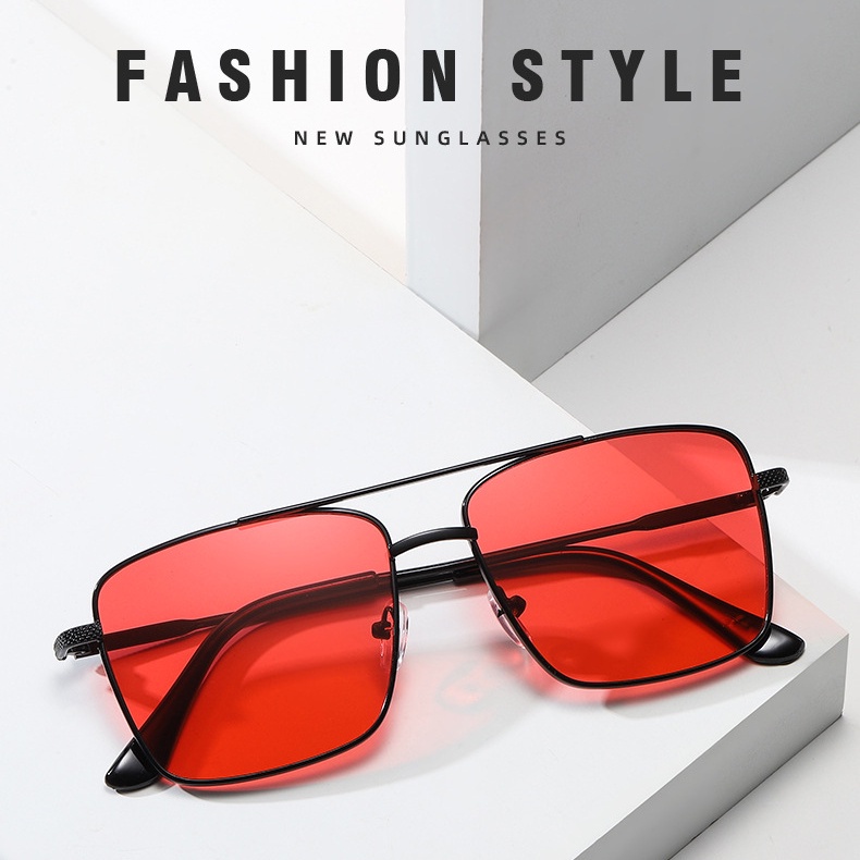 Kính Mát Gọng Kim Loại Nhiều Màu Sắc Dành Cho Cả Nam Và Nữ