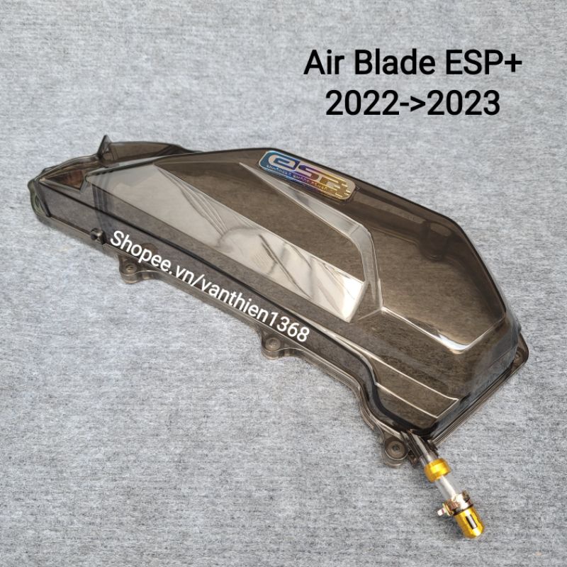 Nắp Lọc Gió Ốp Pô E AB 160-125 AirBlade 2022-2023 Đời Mới Trông Suốt Màu Khói