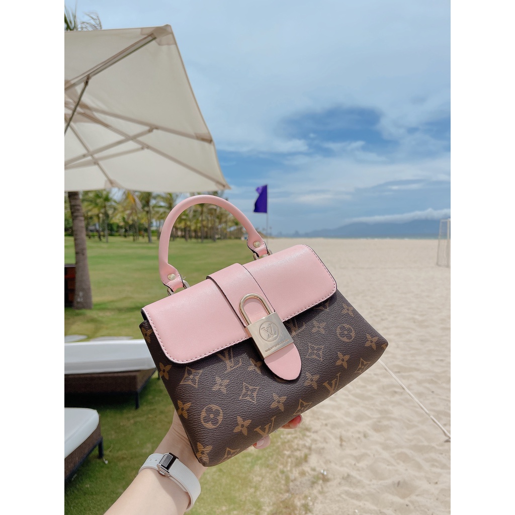 Túi xách nữ đeo chéo cầm tay LV lock me SPSL thời trang cao cấp