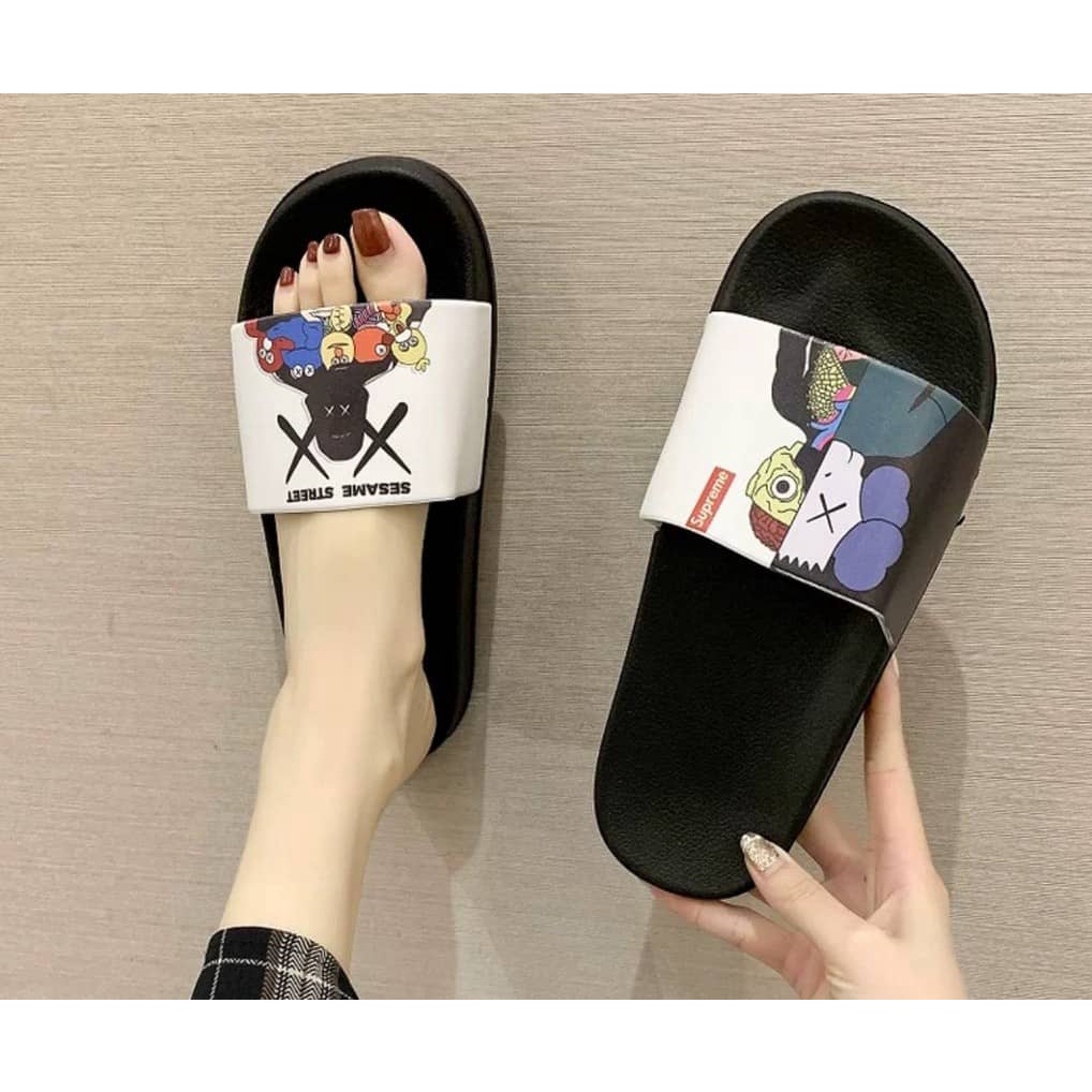 Dép nam Drew house mặt cười, Dép nam karl, Rich, kappa, Face gucci