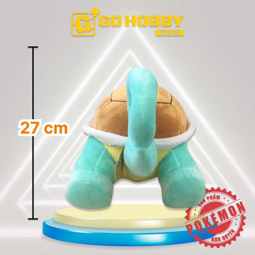 POKEMON | Thú bông Zenigame - Squirtle cao 27cm
