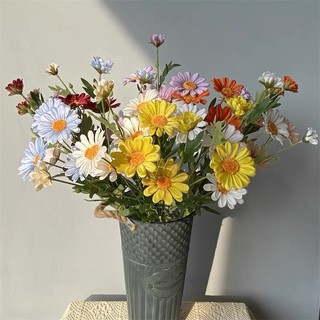 Hoa cúc hoạ mi 6 bông to giống thật cắm bình trang trí May Flower