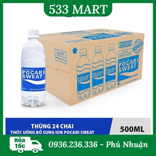 HỎA TỐC HCM Thùng 24 chai Thức uống bổ sung ION POCARI SWEAT