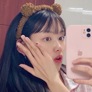 Cài tóc gấu cute dễ thương - Băng đô tóc con gấu