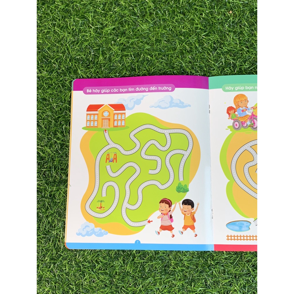 Tập Tô Vẽ Thông Minh Xóa Được - Đồ Chơi Giáo Dục Toàn Diện Montessori Cho Bé Từ 2 3 4 5 Tuổi