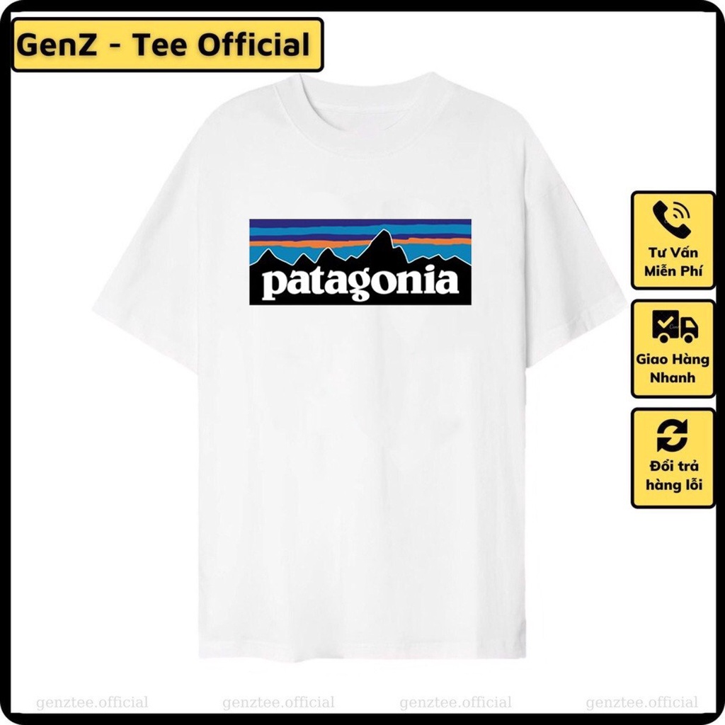 Áo Thun Patagonia mặc phong cách trẻ trung, nam nữ mặc form cực đẹp