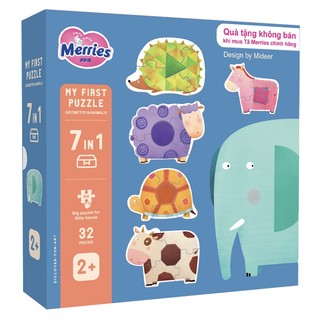 Quà Merries - Bộ xếp hình Mideer