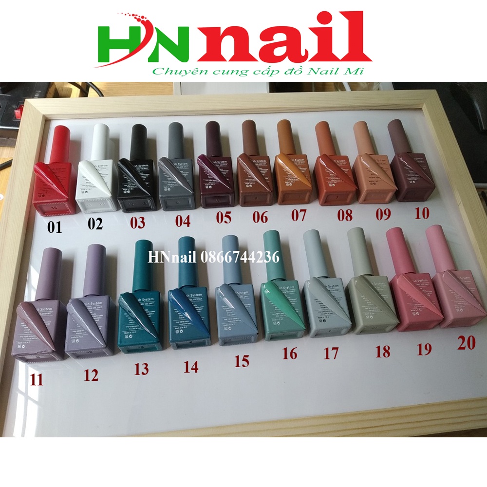 [Xả hàng 2 ngày ] Sơn gel móng tay hơ đèn Gairriy chai 15ml chăm sóc móng làm đẹp nail mi spa thời trang nữ shop hnnail