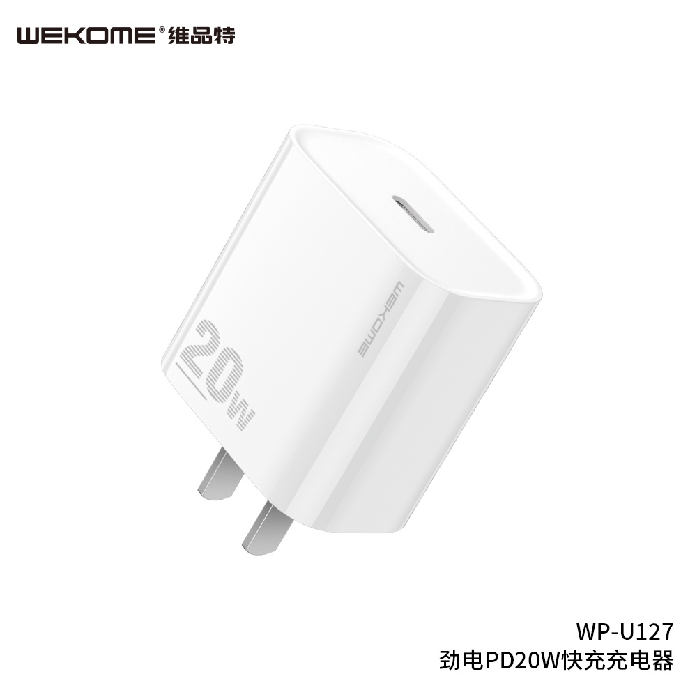 Củ Sạc Nhanh PD 20W  2 cổng WEKOME USB-C To iph Dành cho 8/x/11/12/13/14 ,Cáp Sạc Nhanh