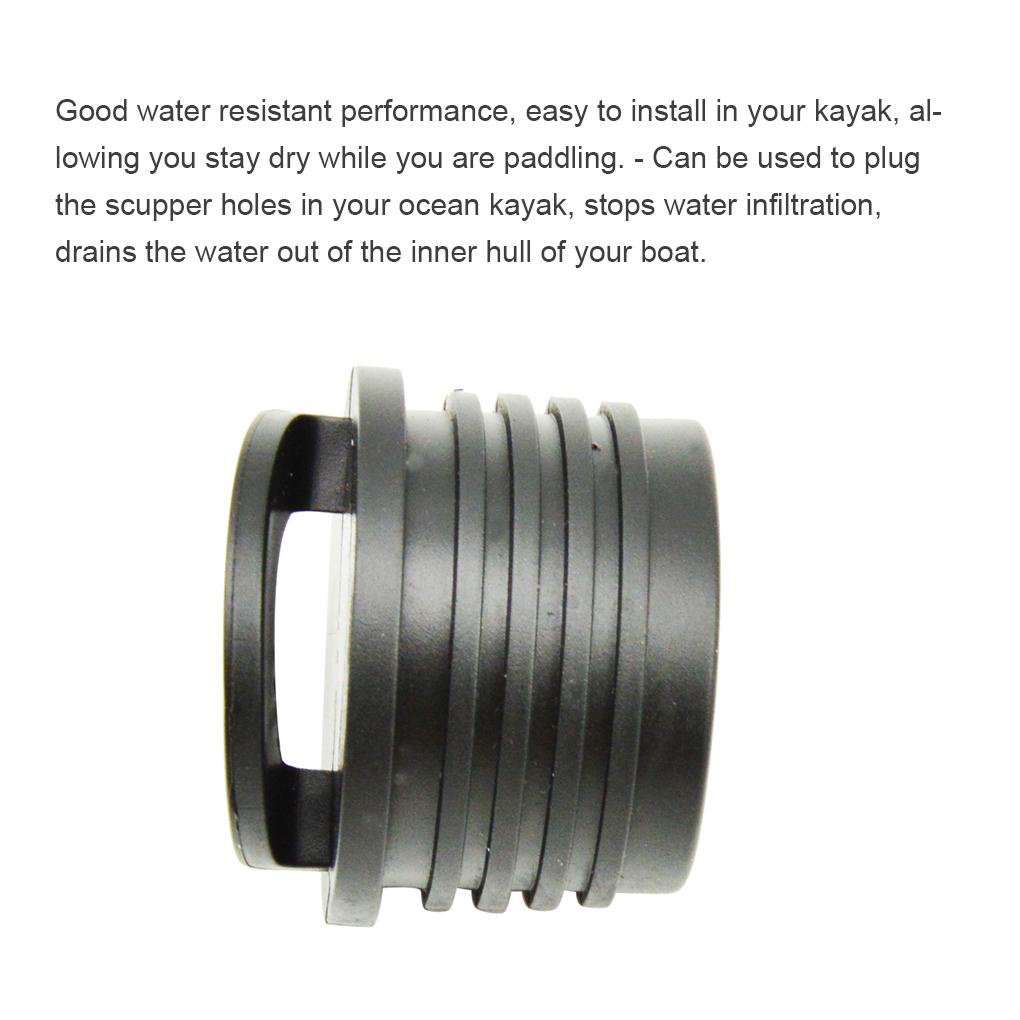 Nút Chặn Cống Thoát Nước Có Thể Tháo Rời Chống Thấm Nước Có Tay Cầm Dành Cho Thuyền Câu Cá / Câu Cá Ngoà