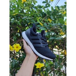 Giày ultraboost 4.0 đen trắng đế trắng