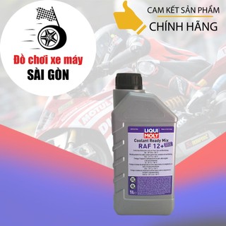 Nước làm mát liqui moly coolant ready mix raf 12 plus 6924 1l - nước màu đỏ hồng đã pha sẵn