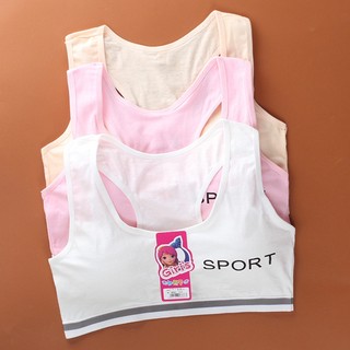 Áo ngực cho bé gái có đệm áo lót trẻ em bra học sinh thoáng mát freesize cho bé từ 258- 45kg PKM6003