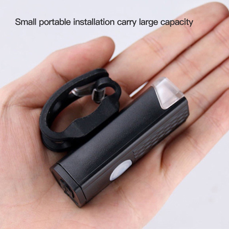 Bộ Đèn Pha LED Cảnh Báo An Toàn Sạc USB Cho Xe Đạp Leo Núi