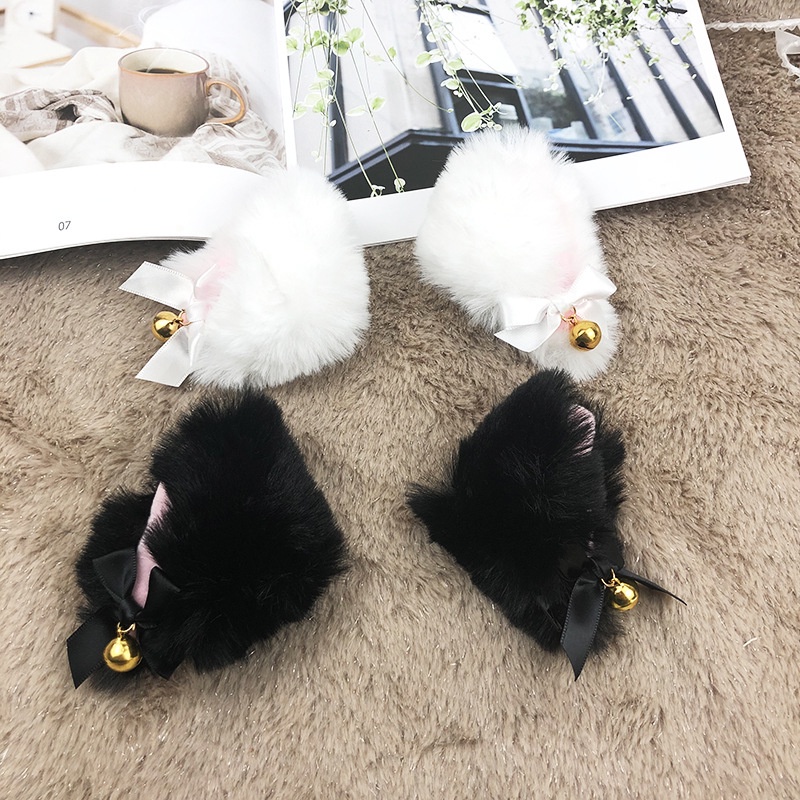 Băng Đô Cài Tóc Tai Mèo Dễ Thương Phụ Kiện Thời Trang Cho Nữ AB107