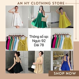 (có bán sỉ,ảnh thật,hoả tốc)🍒yiko dress 📀(đầm chéo hở lưng)
