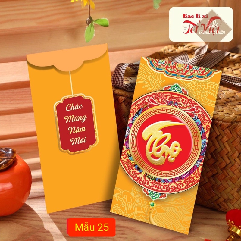 Bao lì xì đẹp 2023 - Xấp 5 cái
