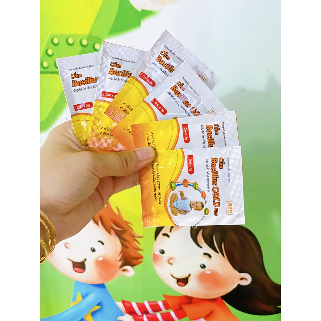 CỐM BACILLUS GOLD PLUS- lô mới date tháng 2/2026 Giúp bé ĂN NGON hỗ trợ tăng cường TIÊU HOÁ