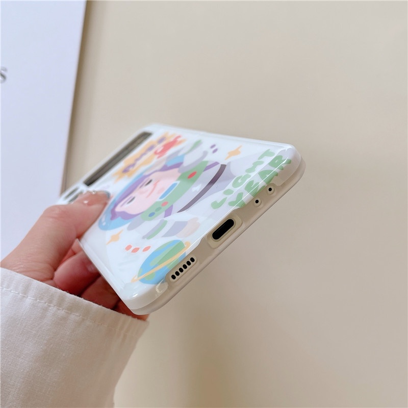 Ốp Điện Thoại Silica Gel Mềm Chống Sốc Hình Buzz Lightyear Dễ Thương Cho Samsung Galaxy Z Flip 4 Z Flip 3 5G Z Flip 4 Zflip3 Z Flip4 Z Flip 3