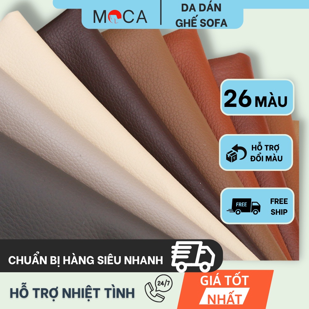Dán ghế da PU da tự dính sửa ghế sofa cỡ lớn, nội thất, đồ da cao cấp